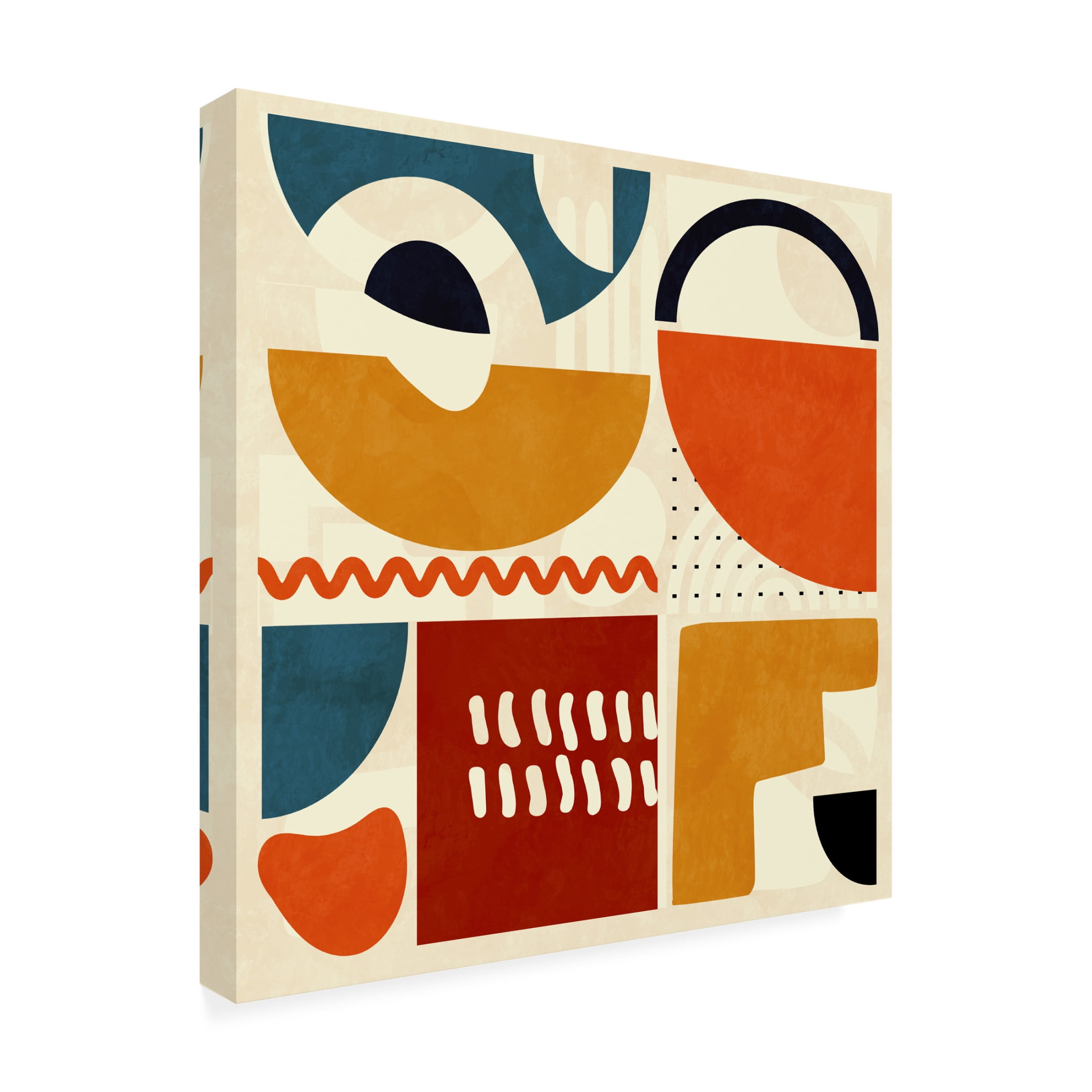 Trademark Fine Art Ana Rut Bre Quadrate Bunt1 Canvas Wall Art