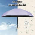 thumbnail image 4 of tzyudk Mini Travel Umbrella For Purse Folding Umbrella Sun Protection Windproof Portable Parasol For Women Men Kids Affordable Useful Purple Polyester, 4 of 6