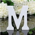 thumbnail image 2 of Decodeary 8cm 26 White Large Letters Alphabet Portable Lightweight Ornament Photography Props Wedding Party Home Decoration 2#, 2 of 8