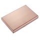 thumbnail image 3 of Tarjetero RFID de metal para tarjetas de crédito, de acero inoxidable, para tarjetas de visita Oro rosa, 3 of 9