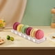 thumbnail image 1 of Soporte de exhibición de macarrón con 6 agujeros, soporte acrílico creativo para pastel, bandeja de exhibición de postre para herramienta de cocina,, 1 of 8