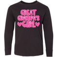 thumbnail image 3 of Inktastic Great Grandpa's Girl Granddaughter gift Long Sleeve Youth T-Shirt, 3 of 5
