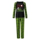 thumbnail image 2 of Pijamas navideños a juego Grinch - TKing Fashion 2024 Nuevos conjuntos de pijamas navideños familiares a juego Grinch, pijamas navideños navideños para parejas, adultos y niños, Mujer XXXL, 2 of 3