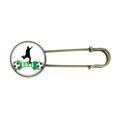 thumbnail image 1 of Penalty Soccer Football Sports Text Retro Metal Brooch Pin Clip Jewelry, 1 of 3