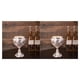 thumbnail image 1 of Yuarrent Copa de vino de lujo Copa de vidrio en relieve para aficionados al vino Vasos opulentos Calabaza rosa plateada Calabaza rosa plateada 2Conjunto, 1 of 1