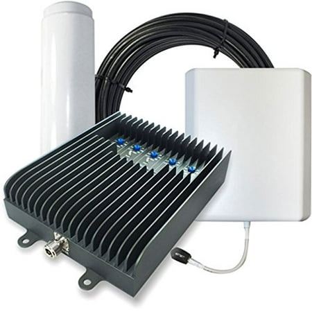 Surecall Fusion5s 2G, 3G and 4G LTE Home Cellular Signal Booster - SC-PolysH/O-72-OP-KIT -