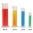 thumbnail image 3 of Learning Resources Graduated Cylinders 10/25/50/100/250/500/1000 Mls 2906, 3 of 3