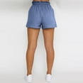 thumbnail image 3 of AYA Women's Spring/Summer Solid Color Leisure Long Sleeved Shorts Solid Color Fashion Set, 3 of 8