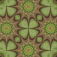 thumbnail image 1 of Ahgly Company Machine Washable Indoor Square Transitional Pistachio Green Area Rugs, 4' Square, 1 of 7