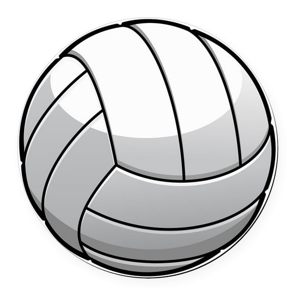 CafePress - Volleyball Gifts - Round Car Magnet