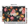 thumbnail image 5 of Pioneer Flower Floral Print Pattern Summer Placemats Table Placemats Set Of 6-Linen Kitchen Washable Placemats Table Mats 12x18 Inch Non-Slip Heat Resistant, 5 of 5