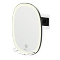 thumbnail image 6 of Impressions Vanity Fogless LED Shaving Mirror, Scaped Tri Tone Travel Mirror for Men, Grooming (Black), 6 of 7