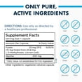 thumbnail image 2 of MethylPro 15mg L-Methylfolate - Professional Strength Active Methylfolate, 5-MTHF Supplement for Mood Support & Brain Health - Non-GMO + Gluten-Free with No Fillers (30 Capsules), 2 of 8