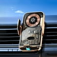 thumbnail image 5 of Ganfancp Cargador Rápido Inalámbrico para Coche Adorno de Joyería Soporte de Navegación para Coche Teléfono Móvil Ofertas Del Día 1X Producto, 1X Cable, 1X Soporte, 5 of 5