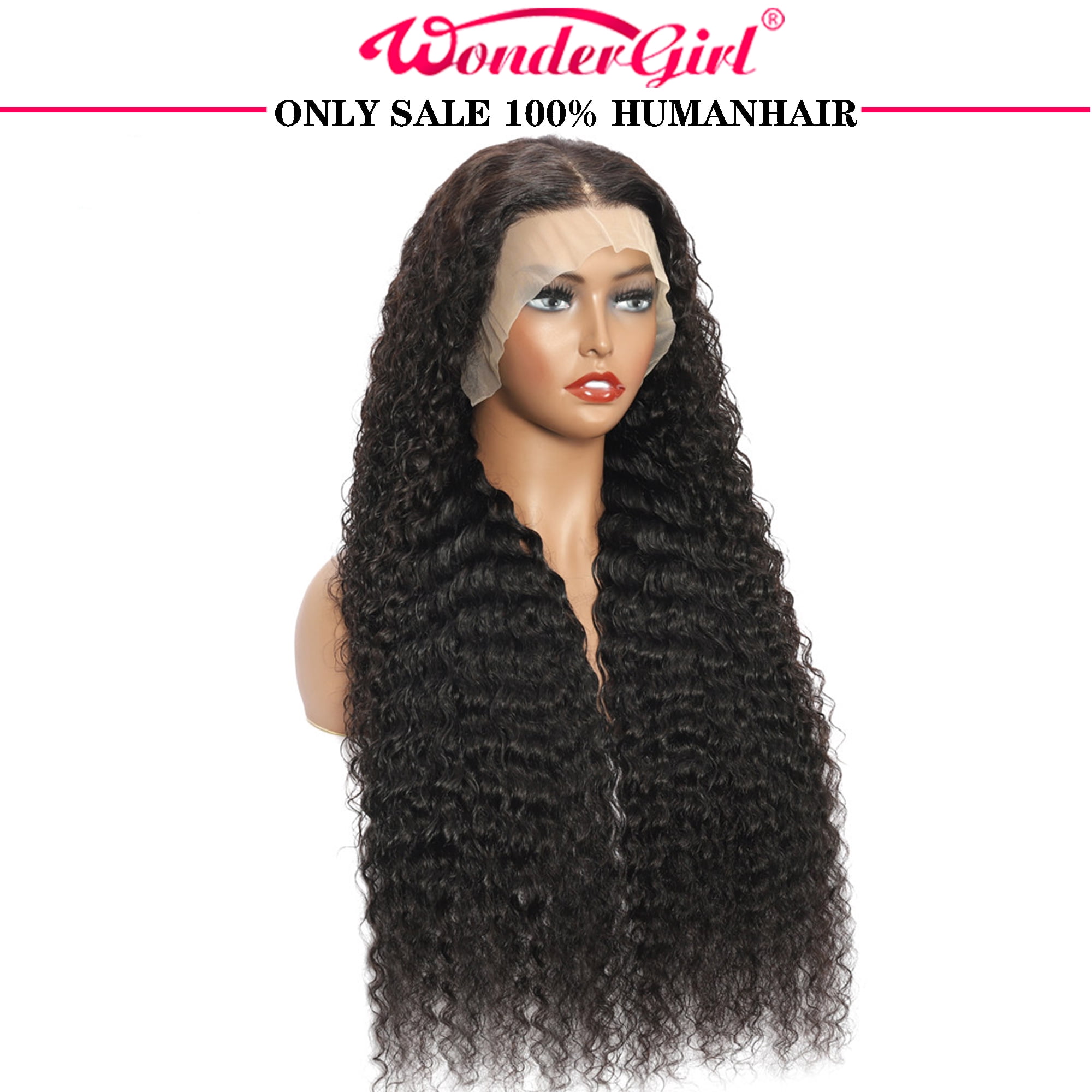 34 Inch Deep Wave Lace Front Wigs Human Hair Hd Lace Frontal Wigs For Black Women Hair 13x6x1 Transparent Lace 250%