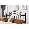 thumbnail image 5 of Hodedah Complete Platform Twin-Size Bed with Headboard, Slats and Rails in Silver, 5 of 5