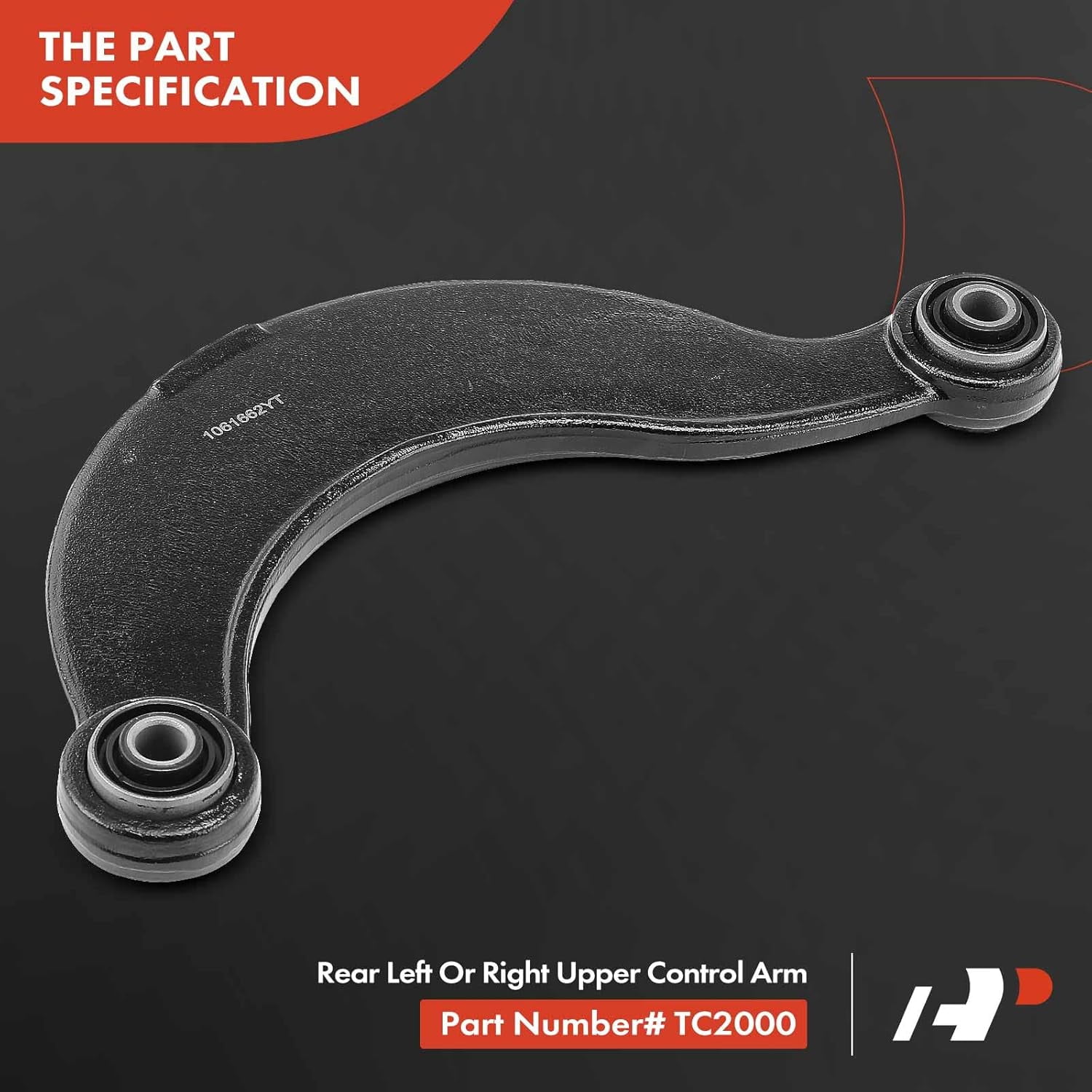 A-Premium 2 x Rear Upper Control Arm Compatible with Ford Focus 2000-2018, C-Max 2013-2018 & Mazda 3 2004-2014, 3 Sport 2009-2013, 5 2006-2010/2012-2017 & Volvo C70 2006-2013, C30 2007-2013, S40, V50