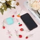 thumbnail image 5 of 8 estilos de colgantes de frutas para correa de teléfono celular, colgante de fresa y cereza, y llavero con cuentas de amor, accesorios para teléfono., 5 of 6