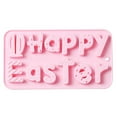 thumbnail image 1 of Alphabet Mold Temperature-Resistant, 3D Modelling, Food Grade, Easy Demolding, Non-Stick, DIY Making Tool, Happy Easter Letter Silicone Mold for Holiday, 1 of 8