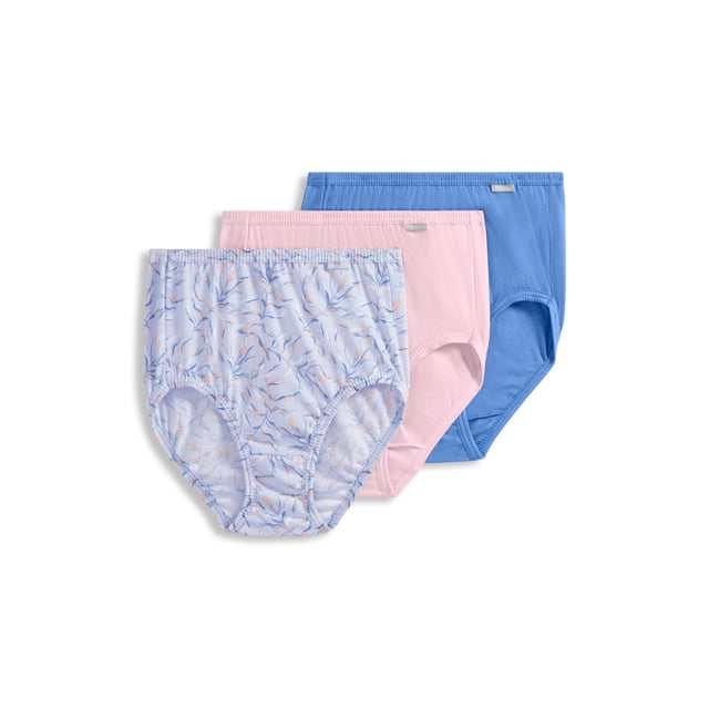 Jockey Women's Plus Size Elance Brief - 3 Pack