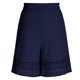 thumbnail image 4 of TaTaai Women's Casual Lace Bohemian Shorts High Elastic Waist Drawstring Wide Leg A-Line Pants with Hollow Out Trim Comfy Spring Summer Beach Vacation Bottoms Gift, 4 of 8