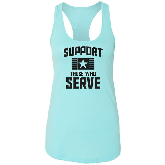 Support Those Who Serve Racerback Tank