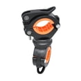 thumbnail image 2 of Bicycle Light Clip, 360° Rotation Bike Flashlight Mount Holder, ABS Handlebar Clamp with Rubber Gasket for Riding, Cycling, 2 of 4