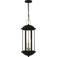 thumbnail image 4 of CFD1910MBK Quoizel Lighting Crestfield - 3 Light Outdoor Hanging Lantern-26.5 Inch Tall and 10 Inch Wide, 4 of 4
