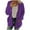 Purple womens jacket, variant on Womens Sherpa Jacket Usmixi Winter Fluffy Fleece Coat for Women Plus Size Casual Solid Plush Sweatshirt Outwear Long Sleeve Open Button Sweater Coat with Pocket 2023 Coats