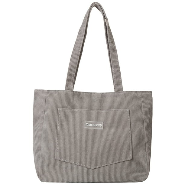 Bolso Hobo Sólido Pana Bolsos para Mujer La Escuela Compras