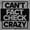 Sport Grey, variant on Funny Can't Fact Check Crazy Joke Womens Slim Fit Graphic Tee Brisco Brands X