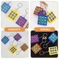 thumbnail image 2 of 4Pcs Chess Keychains XO-type Chess Toys Kids Chess Key Rings Small XO-type Chess Hanging Keychains, 2 of 8