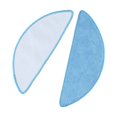 thumbnail image 2 of 4PCS Mop Cloths For BPMIO B12 Robot Vacuum Cleaner Mop Part Replacement Accessories Household Cleaning Tool, 2 of 12