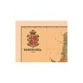 thumbnail image 3 of Historic Map - Barcelona Spain - Martine 1904 - 28.76 x 23 - Vintage Wall Art, 3 of 5