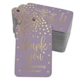 thumbnail image 1 of Inkdotpot Gold Foil Paper Hang Tags ThankYou For Celebrating With Me Birthday Favor Tags 100 Pack, 1 of 6
