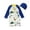 Blue, variant on Boys Outfit Set Long Sleeve Cartoon Prints 2 Piece Boys Spring Clothes,Blue,4-5 Years