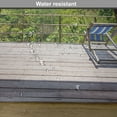 thumbnail image 6 of Ambesonne Summer Place Mats Set of 4, Sunny Day Mountain View, Standard Size, Pale Green Dark Green, 6 of 6
