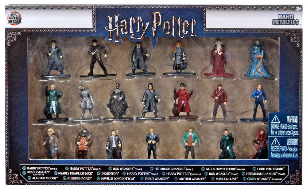 10 Nano Metalfigs Harry Potter Metal Die Cast Mini Figures Miniature Toys for sale online