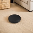 thumbnail image 4 of 2pcs Black Stretch Stool Covers Round Shape Stool Covers Black Chair Protector, 4 of 6