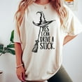 thumbnail image 2 of Yes I Can Drive A Stick Shirt | Funny Witch Halloween Tee for Women | Cute Spooky Season Party Top | Witchy Costume Outfit Gift, 2 of 6
