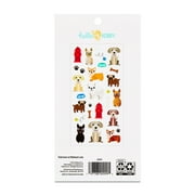 Hello Hobby Multicolor Dogs Themed Stickers, Dog Icons, 26 Count