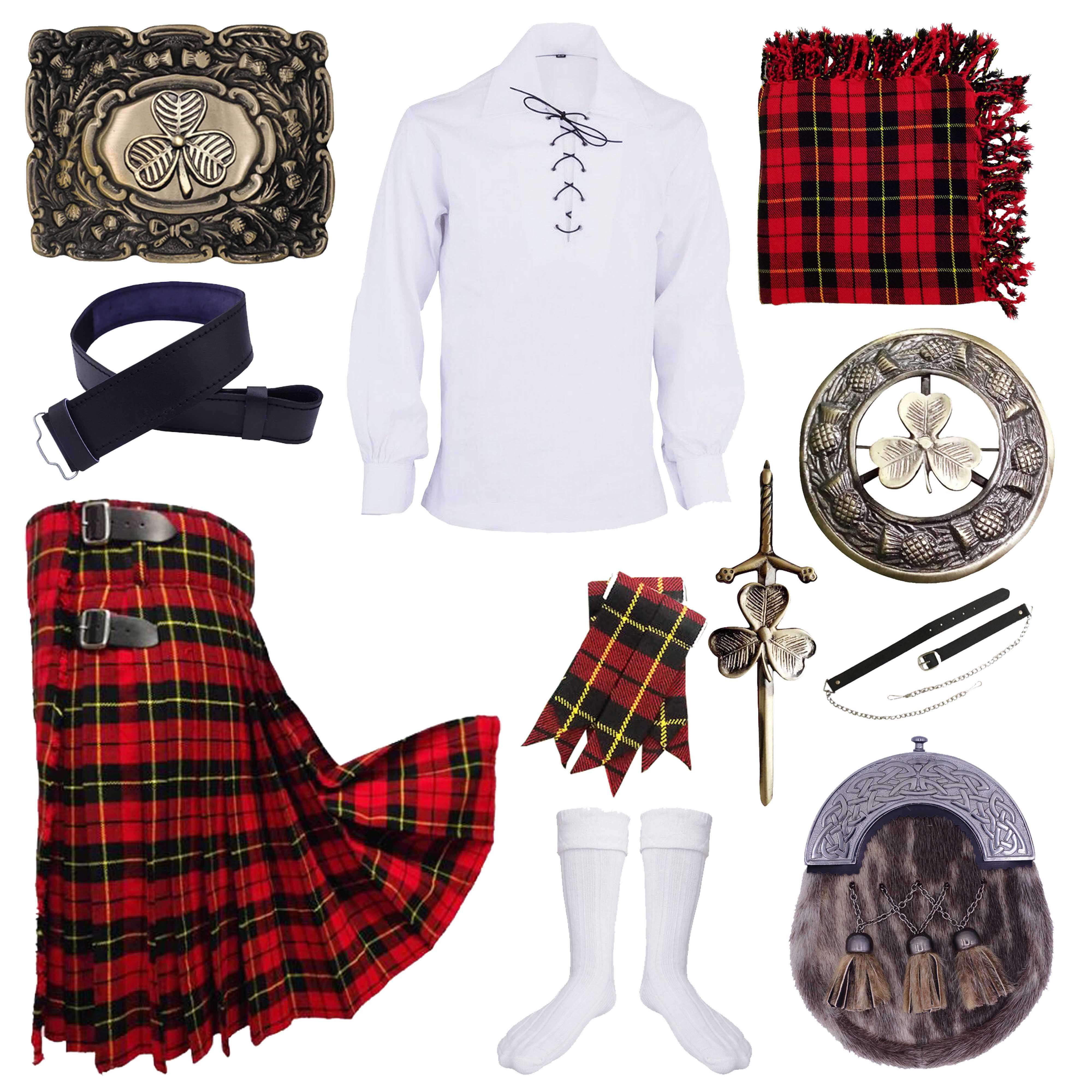 traditional highland kilt