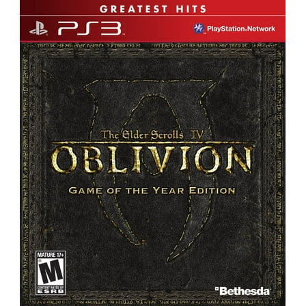 The Elder Scrolls IV: Oblivion: Game of the Year Edition, Bethesda Softworks, PlayStation 3, [Physical]