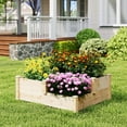 thumbnail image 2 of Costway 3-Tier Outdoor Raised Garden Bed Vegetable Planter Box for Patio Lawn Backyard, 2 of 10