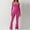Hot Pink, variant on Aloohaidyvio Jumpsuits for Women Casual,Womens Flare Jumpsuits Sexy One Piece Bodycon Spaghetti Straps Rompers Unitard Bodysuit