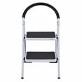 thumbnail image 5 of Costway 2 Step Ladder Folding Stool Heavy Duty 330Lbs Capacity Industrial Lightweight, 5 of 10