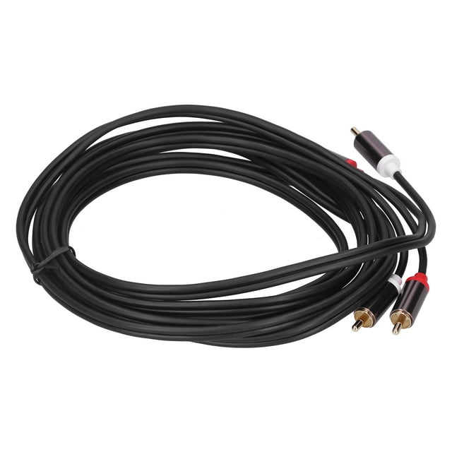 Cable RCA, cable de audio 2RCA macho a 2RCA Cable de audio RCA Rendimiento comprobado