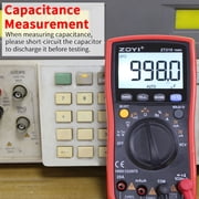 ZOYI ZT219 True RMS Digital Multimeter 19999 Counts, Auto ranging NCV, Temperature, Capacitance, Frequency Duty Cycle Tester, with Backlight Data Hold