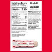 Barebells Protein Bars Wild Cherry – 24 Bars (2 x 12) – 20g Protein, Only 1g Sugar – White Chocolate Coated Protein Snack, Perfect for On-the-Go, Post-Workout or Breakfast.