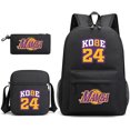 thumbnail image 1 of Set de mochilas Kobes Bryansts 24 Anime School, 3 piezas con Sh, 1 of 1